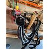 Image 12 : Wooden Crate w/ Vision Auto Lamps, Armstrong Flooring, Metal Channels, Struts, Rods, Hose,  etc