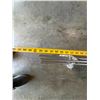 Image 18 : Wooden Crate w/ Vision Auto Lamps, Armstrong Flooring, Metal Channels, Struts, Rods, Hose,  etc