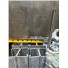 Image 21 : Wooden Crate w/ Vision Auto Lamps, Armstrong Flooring, Metal Channels, Struts, Rods, Hose,  etc