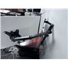 Image 9 : Qty 2 LG 27MN60T-W Monitors Mounted on Black Dual Monitor Stand 27" (each)