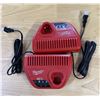 Image 1 : Qty 2 Milwaukee  48-59-2401 M12 Battery Chargers