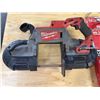 Image 2 : Milwaukee Band Saw w/ Blades & Eye Protection