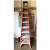 Image 1 : Qty 4 Ladders: Louisville FS1508, L-3080-08, CrossXster & Werner NXT1A10, Misc Sizes
