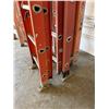 Image 6 : Qty 3 Werner Extension Ladders, Misc Sizes