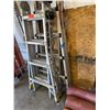 Image 3 : Qty 2  Multi-Position Ladders: Little Giant, etc, Misc Sizes