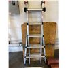 Image 5 : Qty 2  Multi-Position Ladders: Little Giant, etc, Misc Sizes
