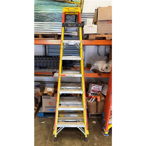 Qty 3 Ladders: Werner NXT1A08, etc, Misc Sizes