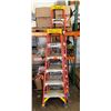 Image 1 : Qty 3 Ladders: Werner NXT1A08, NXT1A06, etc, Misc Sizes