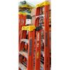 Image 2 : Qty 3 Ladders: Werner NXT1A08, NXT1A06, etc, Misc Sizes