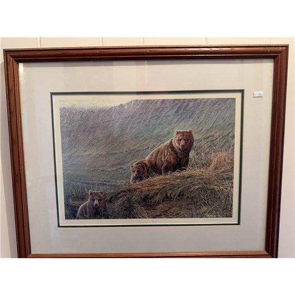 Framed Print "Caution" by Carl Brenders