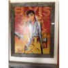 Image 4 : Elvis Presley Framed Art and Photographs Lot