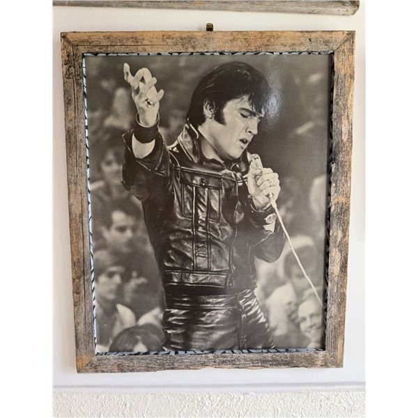 Elvis Presley Framed Photo Prints Lot