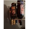 Image 3 : Metal Wall-Mounted Wine Rack With 4 Bottles