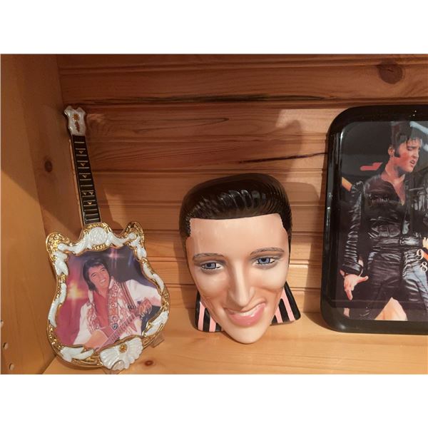 Elvis Presley Collectible Decor Lot