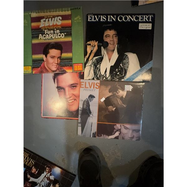 Elvis Presley Vinyl LP Record Collection