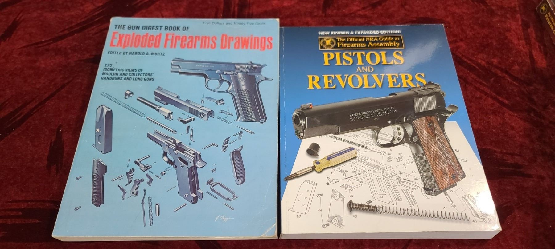 THE GUN DIGEST - BOOK OF EXPLODED FIREARMS DRAWINGS, THE OFFICIAL NRA ...