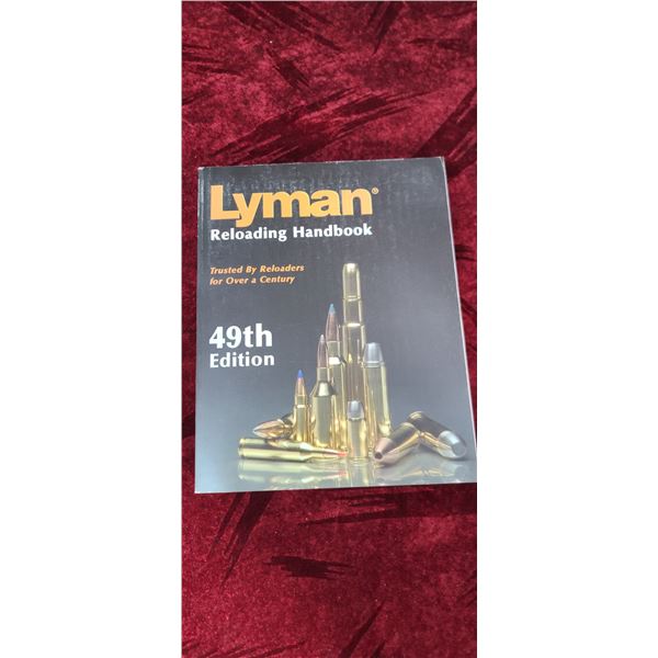 LYMAN RELOADING HANDBOOK 49TH EDITION