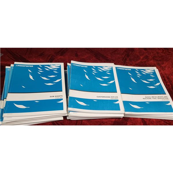 26 PART PENN FOSTER STUDY UNITS, SUPPLEMENTS AND OTHER MATERIALS PLEASE SEE IMAGES