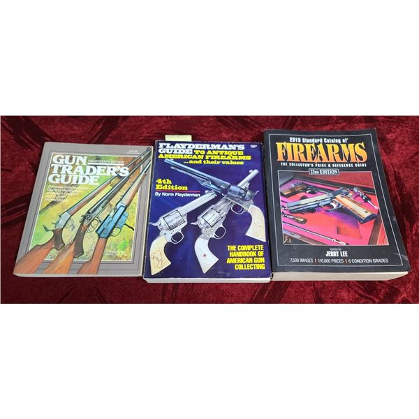 THREE PRICE AND REFERENCE GUIDES FOR FIREARMS TRADERS/COLLECTORS