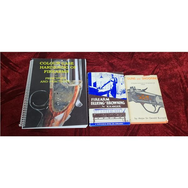 PRINCIPLES AND PRACTICES OF COLOUR CASE HARDENING OF FIREARMS, FIREARM BLUEING AND BROWNING AND GUNS