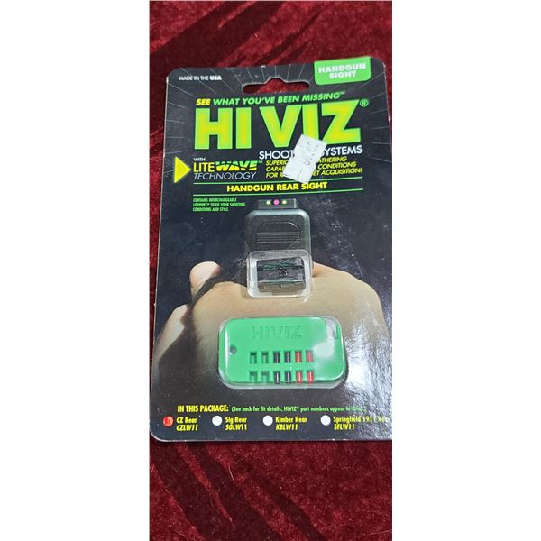 HI VIZ CZ REAR SIGHT