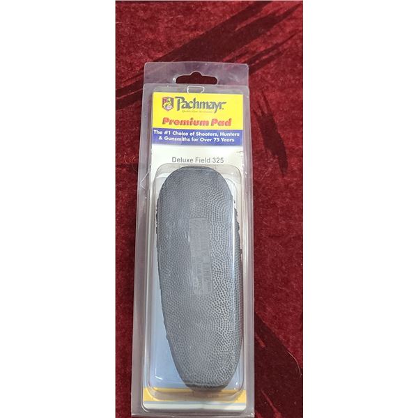 PACHMAYR RECOIL PAD DELUXE FIELD 325 LARGE, BLACK