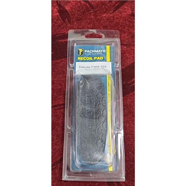 PACHMAYR RECOIL PAD DELUXE FIELD 325 MEDIUM, BLACK