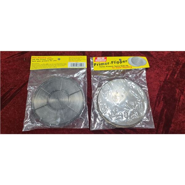 TWO CASE-GARD PRIMER FLIPPER -TURNS PRIMERS SAME-SIDE-UP FOR EASIER RELOADING