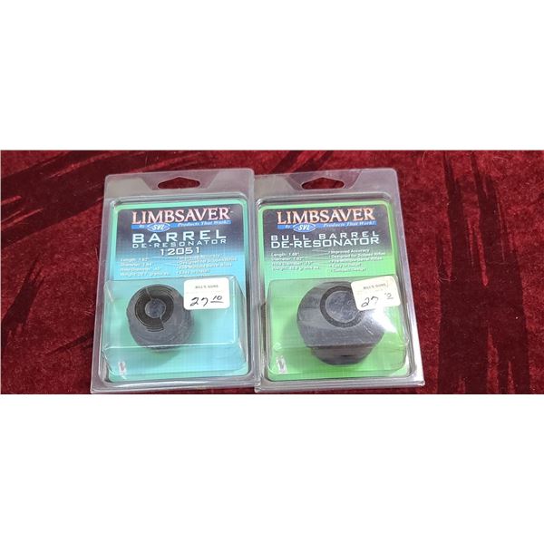 LIMBSAVER BARREL DE-RESONATOR 12501 AND BULL BARREL DE-RESONATOR 12052