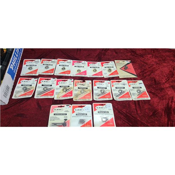 LEE SHELL HOLDER #2,3,4,8,11 R11 AND J. CASE LENGTH CAGE AND SHELL HOLDER (CASE TRIMMER) FOR 357 MAG