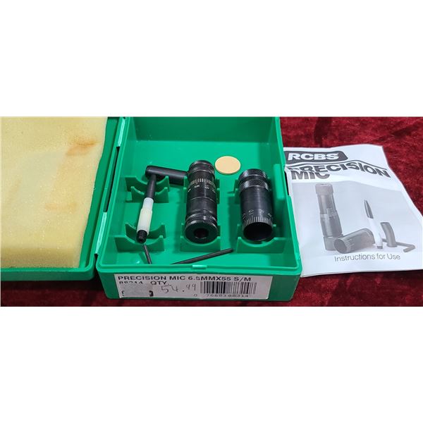 RCBS MIC 6.5MM X 55 S/M