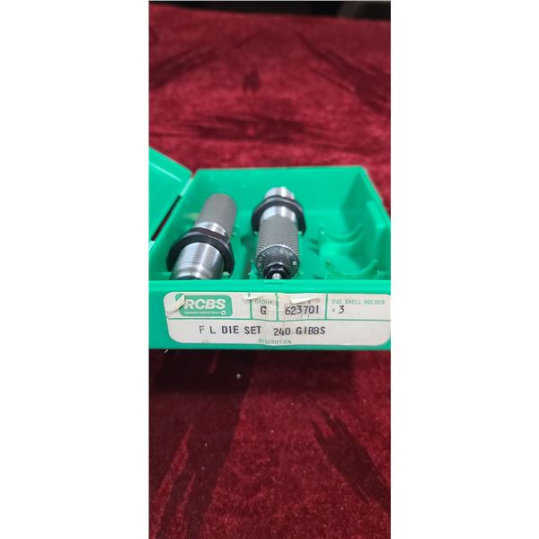 RCBS FL DIE TC SET .240 GIBBS