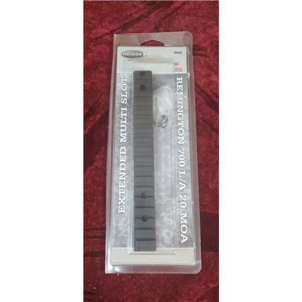 WEAVER TACTICAL EXTENED MULTI SLOT RAIL FOR REMINGTON700