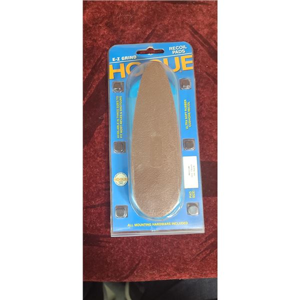 HOGUE EZ GRIND RECOIL PAD - MEDIUM BROWN