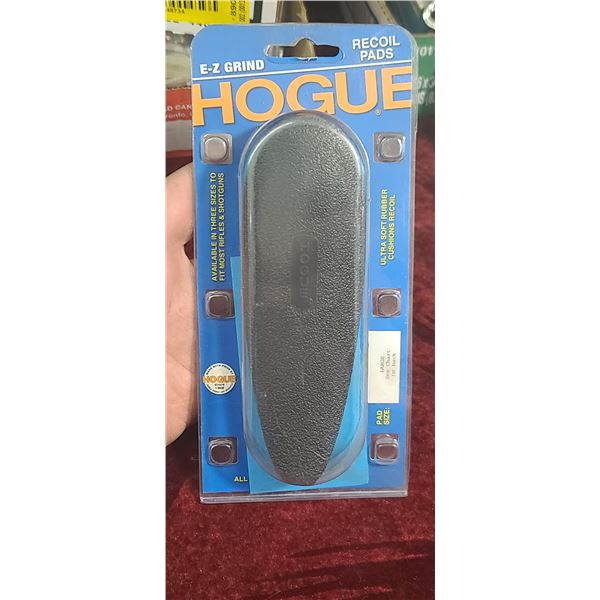 HOGUE EZ GRIND RECOIL PAD - LARGE, BLACK