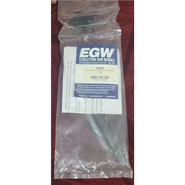 EGW 1911 DELRIN PLUNGER TUBE STAKE IN TOOL
