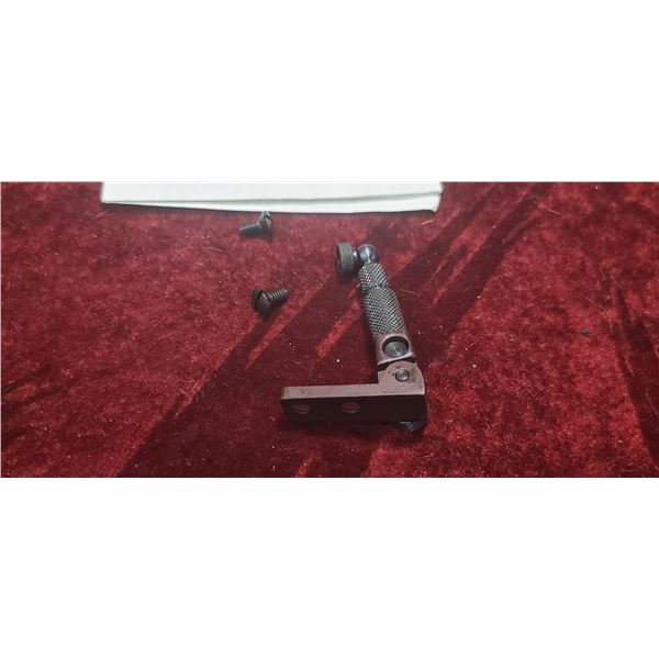 TANG MOUNTED PEEP SIIGHT MODEL ONE FITS WINCHESTER 65 92 MARLIN 94 BROWNING 92 95 AND ROSSI 12