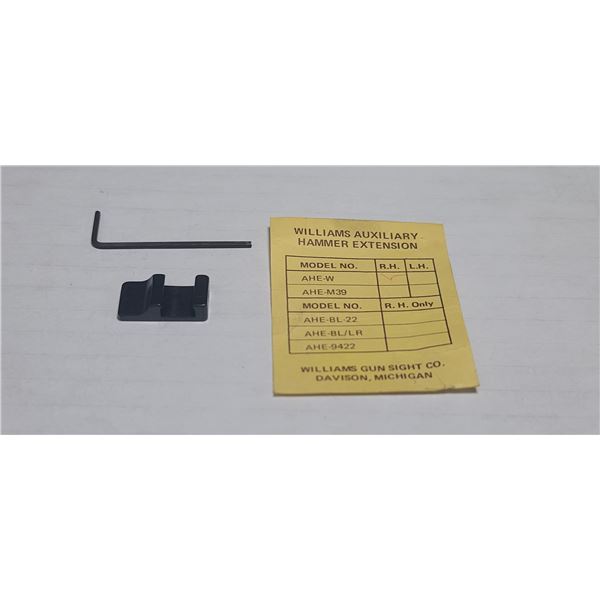 WILLIAMS AUXILIARY HAMMER EXTENSION AHE-W FOR WINCHESTER 95, 94, 64 55 RIGHT OR LEFT HAND