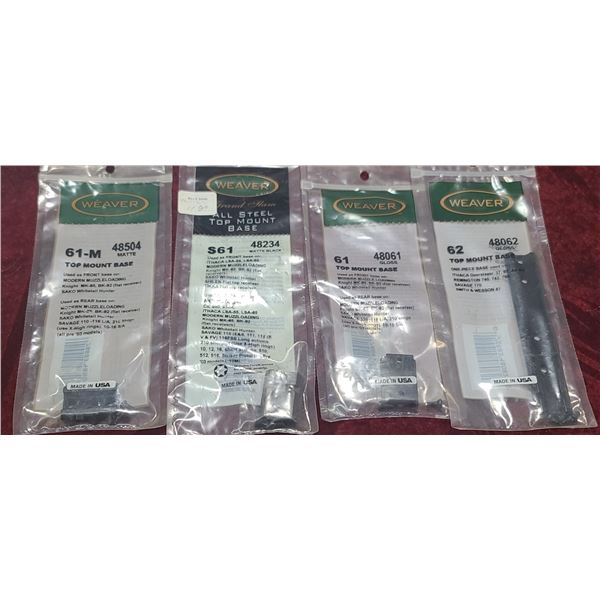 WEAVER TOP MOUNT BASE MODEL 61, S61 ,61 -M AND 62