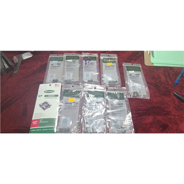 WEAVER TOP MOUNT BASE QUANTITY TWO 17, QUANTITY TWO 421,, 28, 55, 35