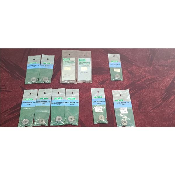 RCBS SHELL HOLDERS #10, 13, 14, 01, 26, 43