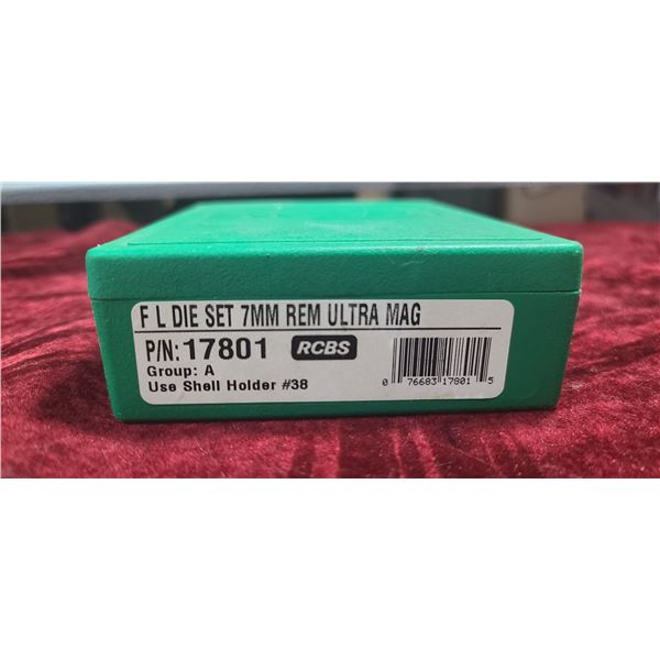 RCBS FL DIE SET 7 MM REMINGTON ULTRA MAG