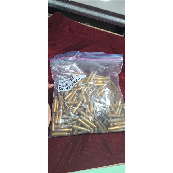 150 MIXED BRASS FOR 6.5  X 55