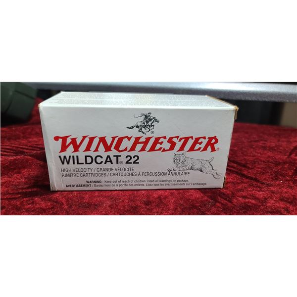 BRICK OF 500 WINCHESTER WILDCAT .22LR HIGH VELOCITY