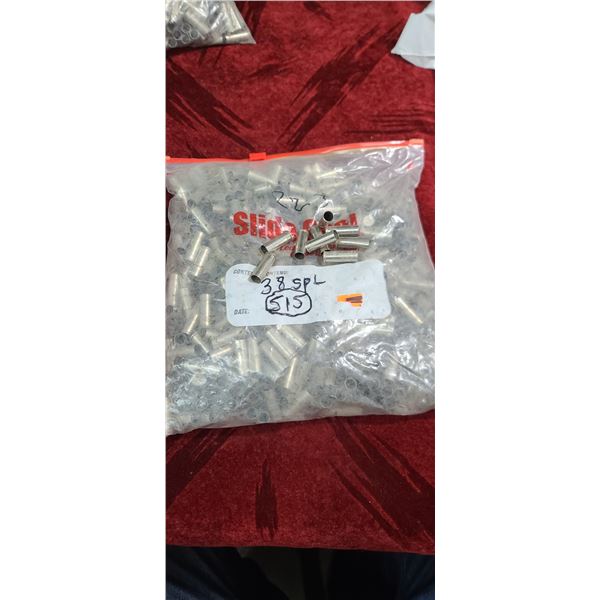515 38 SPECIAL NICKEL CASINGS