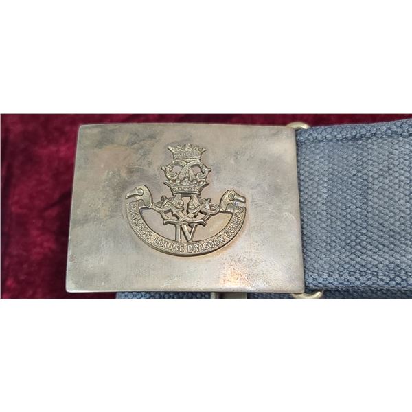 1882 PRINCESS LOUIS DRAGOON GUARDS UNIFORM BELT