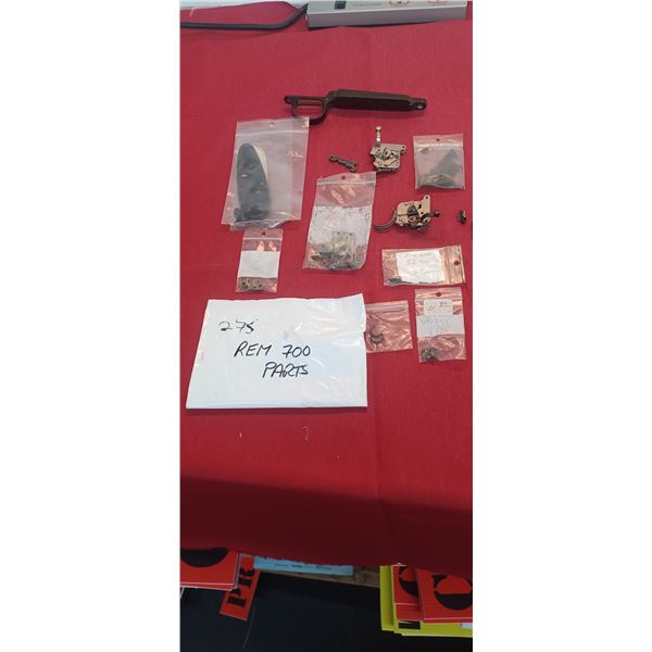 ASSORTED REMINGTON 700 PARTS AND TRIGGERS