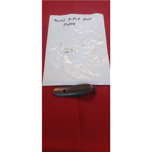 WINCHESTER RIFLE METAL BUTT PLATE