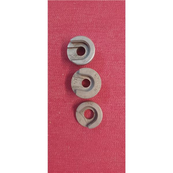 RCBS SHELL HOLDER # 4, LYMAN #5 AND 6X