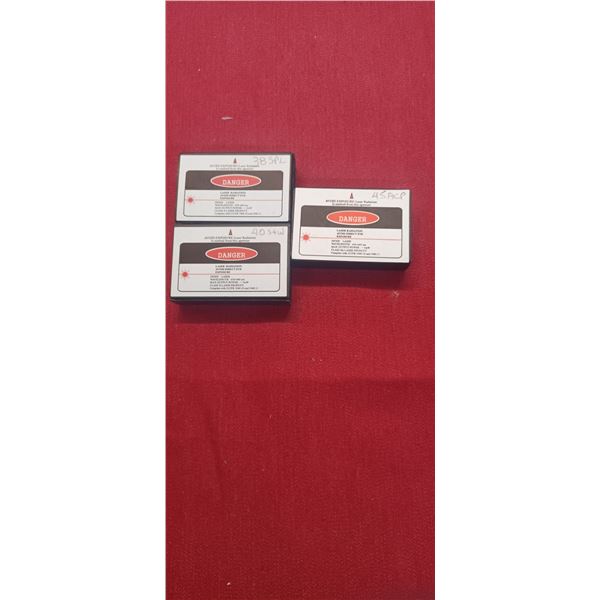 38 SPL, 40 S&W AND 45 ACP LASER BORE SIGHTERS